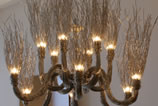 Designer Kronleuchter und moderne Lampen aus originalen Kronleuchtern produziert.